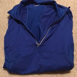Royal blue half zip